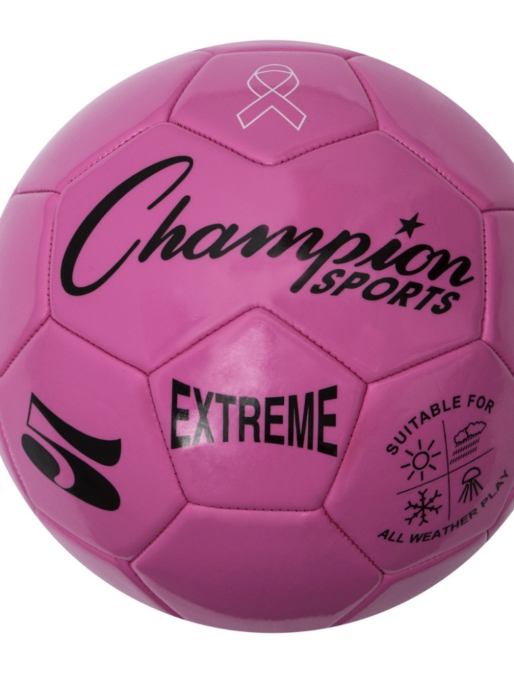 Champion Sports Extreme Soccer Ball, Size 5, Pink.  🛒Free with $18 purchase!!